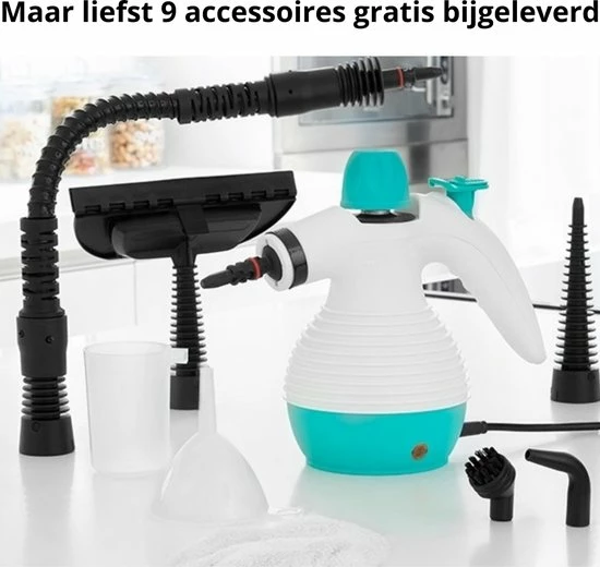 InnovaGoods - Stoomreiniger - 400ML - 2 In 1 - Wit 6 InnovaGoods - Stoomreiniger - 400ML - 2 In 1 - Wit - Afbeelding 4