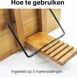 Wonix® - Boekenstandaard - Boekhouder - Documenthouder - Verstelbare - Opvouwbaar - Bamboe 14 Wonix® - Boekenstandaard - Boekhouder - Documenthouder - Verstelbare - Opvouwbaar - Bamboe -BISSELL-Winkel 550x522 4