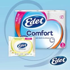 Edet Comfort Toiletpapier - 3-laags - 24 Rollen 10 Edet Comfort Toiletpapier - 3-laags - 24 Rollen -BISSELL-Winkel 550x522 9