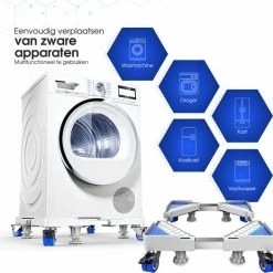 MM Brands Wasmachine Verhoger - Meubelroller - Meubelverplaatser - Met 4 Wielen -BISSELL-Winkel 550x524 6