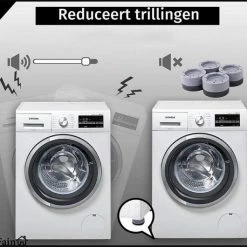 Fain Luxe Trillingsdempers Wasmachine – Set Van 4 Stuks – Grijs - Extra Dik - Voetjes Wasmachine & Droger - Wasmachine Demper – Anti Trillings / Vibratie Dempers Pads – Antislip Rubber – Trillingsmat – Antislipmat - Schokdempers Wasmachine 19 Fain Luxe Trillingsdempers Wasmachine – Set Van 4 Stuks – Grijs - Extra Dik - Voetjes Wasmachine & Droger - Wasmachine Demper – Anti Trillings / Vibratie Dempers Pads – Antislip Rubber – Trillingsmat – Antislipmat - Schokdempers Wasmachine -BISSELL-Winkel 550x530 5