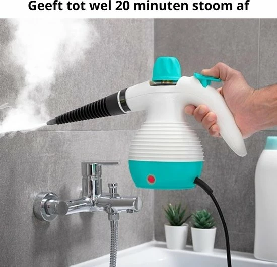 InnovaGoods - Stoomreiniger - 400ML - 2 In 1 - Wit 12 InnovaGoods - Stoomreiniger - 400ML - 2 In 1 - Wit - Afbeelding 10