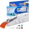 SupplyU Premium Draagbare Mini Handnaaimachine - Compacte Handnaaimachine / Mini Naaimachine - Handnaaimachine Elektrisch - Naaien - Wit - Inclusief: Extra Naaigaren, Extra Naald -BISSELL-Winkel 550x533 13