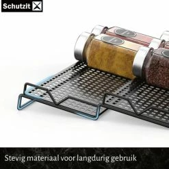 Schutzit - Kruidenrek Lade - Metaal - Zwart - 3 Lagen - Kruiden Organizer Liggend Ladeinzet 17 Schutzit - Kruidenrek Lade - Metaal - Zwart - 3 Lagen - Kruiden Organizer Liggend Ladeinzet -BISSELL-Winkel 550x538 7