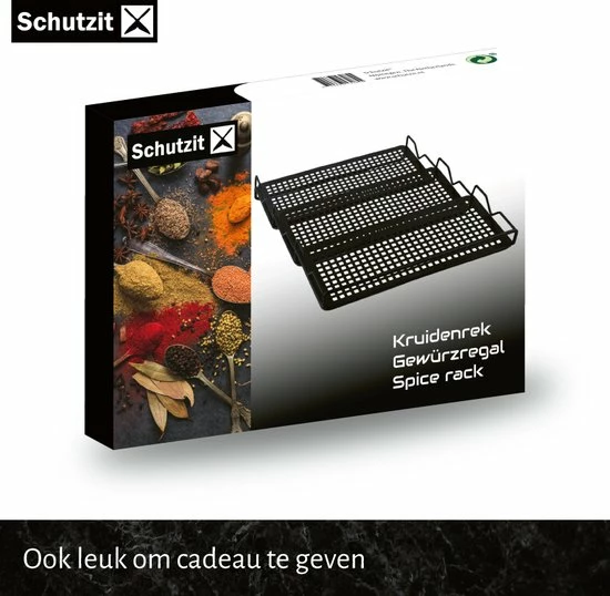 Schutzit - Kruidenrek Lade - Metaal - Zwart - 3 Lagen - Kruiden Organizer Liggend Ladeinzet 11 Schutzit - Kruidenrek Lade - Metaal - Zwart - 3 Lagen - Kruiden Organizer Liggend Ladeinzet - Afbeelding 9