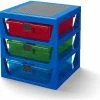 LEGO - Iconic Opbergrek Met 3 Lades - Blauw -BISSELL-Winkel 550x541 1
