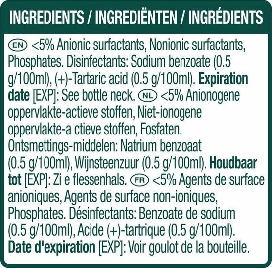 Cif Disinfect & Shine Original Desinfectie Spray - 6 X 500 Ml - Voordeelverpakking 11 Cif Disinfect & Shine Original Desinfectie Spray - 6 X 500 Ml - Voordeelverpakking - Afbeelding 9