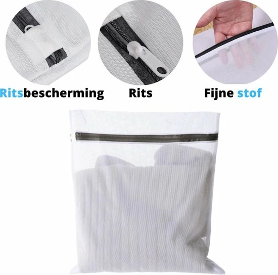 VAIVE Waszak Set Van 7 - Waszakje Lingerie - Waszakken Voor Wasgoed 6 VAIVE Waszak Set Van 7 - Waszakje Lingerie - Waszakken Voor Wasgoed - Afbeelding 4