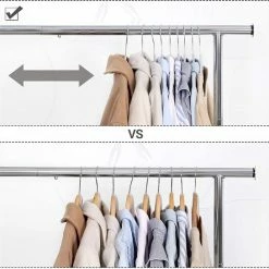 ACAZA Set Van 30 Stevige Kunststof Kledinghangers Met Antislip - Kleerhangers Met Draaibare Haak - Buigzaam - Grijs -BISSELL-Winkel 550x545 10