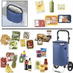 Shoppingcruiser ® ‘Allround’ Boodschappentrolley | Boodschappenwagen Met Koelvak | Afneembare Schoudertas | Waterafstotend | Blauw 18 Shoppingcruiser ® ‘Allround’ Boodschappentrolley | Boodschappenwagen Met Koelvak | Afneembare Schoudertas | Waterafstotend | Blauw -BISSELL-Winkel 550x546 10