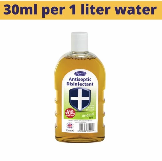 Dr.Johnson's Dr Johnson's Ontsmettingsmiddel - 500ml - Dettol Ontsmettingsmiddel Alternatief - Dettol Antiseptische Vloeistof - Dettol Ontsmetting Alternatief 7 Dr.Johnson's Dr Johnson's Ontsmettingsmiddel - 500ml - Dettol Ontsmettingsmiddel Alternatief - Dettol Antiseptische Vloeistof - Dettol Ontsmetting Alternatief - Afbeelding 5