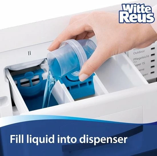 Witte Reus Zwarte Reus Gel - 44 Wasbeurten - Vloeibaar - Wasmiddel 9 Witte Reus Zwarte Reus Gel - 44 Wasbeurten - Vloeibaar - Wasmiddel - Afbeelding 7