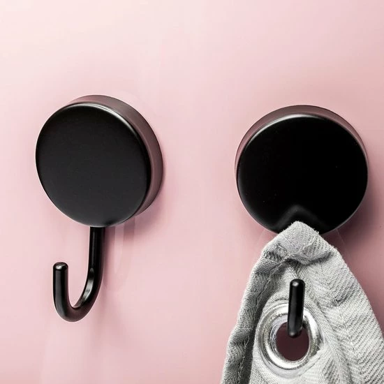 Trendform Black Mamba Magnetische Haakjes (set Van 2) 4 Trendform Black Mamba Magnetische Haakjes (set Van 2) - Afbeelding 2