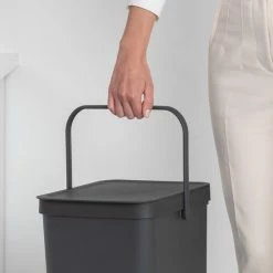 Brabantia Sort & Go Prullenbak - 40 L - Dark Grey -BISSELL-Winkel 550x550 1051