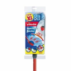 Vileda Super Mocio 3D Mop En Steel 28 Vileda Super Mocio 3D Mop En Steel -BISSELL-Winkel 550x550 1058