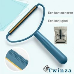 |Twinza®| Pluizenverwijderaar - Ontpluizer - Draagbare - Lint Remover - Verwijdert Pluisjes - Voor Tapijt - Wollen Kleding - Hondenhaarverwijderaar.