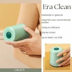 EraClean - Elektrische Pluizenverwijderaar - Ontpluizer - Pluizentondeuse - Draadloos - Oplaadbare Pluizenverwijderaar - Groen 14 EraClean - Elektrische Pluizenverwijderaar - Ontpluizer - Pluizentondeuse - Draadloos - Oplaadbare Pluizenverwijderaar - Groen -BISSELL-Winkel 550x550 137