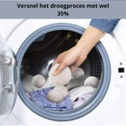 Zaelon XL Drogerballen – 6 Stuks – Wasbollen – Wasballen – Wasdroger Ballen – Droogballen – Wol - Zero Waste Dryer Balls - Duurzaam – Wasverzachter – Herbruikbare Drogerballen -BISSELL-Winkel 550x550 195
