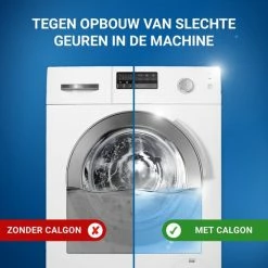 Calgon Hygiëne+ Gel - Wasmachine Reiniger En Anti Kalk - 45 Wasbeurten - 2,25 L -BISSELL-Winkel 550x550 197