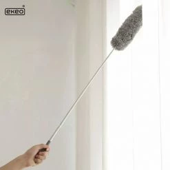 EKEO Telescopische Plumeau Met Telescoopsteel - 60 Tot 140 Cm - Uitschuifbaar - Wasbaar - Flexibel 360° Draaibaar - Microvezel Ragebol -BISSELL-Winkel 550x550 21