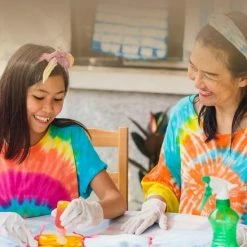 ToyCreative Tie Dye Kit Met 10 Kleuren - Extra Groot 120 Ml - Textielverf Set – Compleet Met Elastiek & Handschoenen - Inclusief 5 Navul Verfzakjes – Geschikt Voor Alle Kleding -BISSELL-Winkel 550x550 214