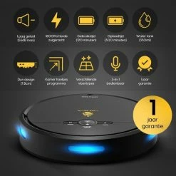 Clean Golden® Robotstofzuiger Met Dweilfunctie – Draadloze Stofzuiger Met Laadstation – Automatische Stofzuiger & Dweilrobot -BISSELL-Winkel 550x550 315