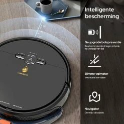 Clean Golden® Robotstofzuiger Met Dweilfunctie – Draadloze Stofzuiger Met Laadstation – Automatische Stofzuiger & Dweilrobot -BISSELL-Winkel 550x550 320