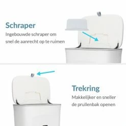 Mr. Green Mind 9L Prullenbak – Hangen Of Staan – Aanrecht Afvalbakje – GFT Afvalbak – Wit - Goed Sluitende Deksel - Geen Geur En Fruitvliegen - Afvalscheiding 15 Mr. Green Mind 9L Prullenbak – Hangen Of Staan – Aanrecht Afvalbakje – GFT Afvalbak – Wit - Goed Sluitende Deksel - Geen Geur En Fruitvliegen - Afvalscheiding -BISSELL-Winkel 550x550 325