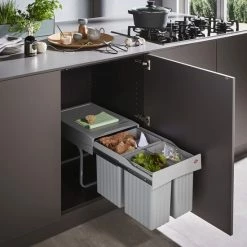 Wesco Inbouw Afvalbak 1 X 16 Liter, 2 X 7,5 Liter 7 Wesco Inbouw Afvalbak 1 X 16 Liter, 2 X 7,5 Liter -BISSELL-Winkel 550x550 368