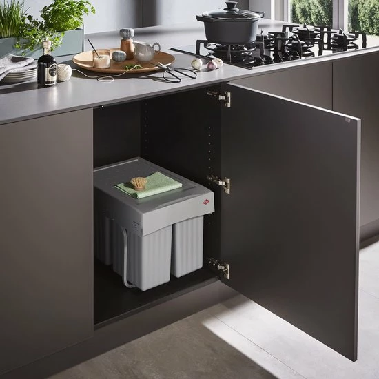 Wesco Inbouw Afvalbak 1 X 16 Liter, 2 X 7,5 Liter 5 Wesco Inbouw Afvalbak 1 X 16 Liter, 2 X 7,5 Liter - Afbeelding 3