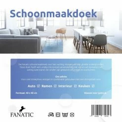 Merkloos Ramenset Raamdoeken Microvezel Glasdoeken Droogdoek Ramen -BISSELL-Winkel 550x550 412