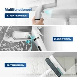 Techweise 4-in-1 Raamwisser Met Telescoopsteel En Spray-functie - 110cm - Ramenwasser - Ramenwisser -BISSELL-Winkel 550x550 446