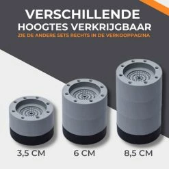 Keufens Trillingsdempers Wasmachine | 4 Stuks | 3,5 Cm | Wasmachine Verhoger | Geluidsdempers Droger | Schokdempers Wasmachine | Anti-slip | Anti Vibratie Pads | Multifunctioneel | Vibratiedempers 16 Keufens Trillingsdempers Wasmachine | 4 Stuks | 3,5 Cm | Wasmachine Verhoger | Geluidsdempers Droger | Schokdempers Wasmachine | Anti-slip | Anti Vibratie Pads | Multifunctioneel | Vibratiedempers -BISSELL-Winkel 550x550 495