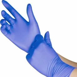 IVROU® Nitril Handschoenen - 100 Stuks Wegwerp Handschoenen - Poeder Vrij, Latex Vrij - Maat: M - Violet Blauw -BISSELL-Winkel 550x550 520