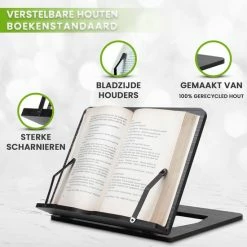 LeafU® Leesboek Standaard - Boekenstandaard - Kookboekstandaard - IPad - Tablet Standaard - Boekenhouder - Book Holder - Laptop Standaard - Cambridge -BISSELL-Winkel 550x550 532
