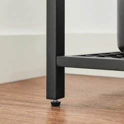 IN-HOMEXL IN.HOMEXL Washon - Keukentrolley -Keukenkast - Keukenrek Staand - Industrieel - Bruin - Zwart - 60 X 40 X 151.5 Cm -BISSELL-Winkel 550x550 588