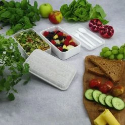 Homra Lunchbox DUALO Stripes - 2 Laags Broodtrommel - 2 Compartimenten - Lunch To Go - Duurzaam Kunststof - BPA Vrij - Lunchtrommel - Inclusief Bestek - Magnetronbestendig - Diepvriesbestendig - Vaatwasser Veilig 39 Homra Lunchbox DUALO Stripes - 2 Laags Broodtrommel - 2 Compartimenten - Lunch To Go - Duurzaam Kunststof - BPA Vrij - Lunchtrommel - Inclusief Bestek - Magnetronbestendig - Diepvriesbestendig - Vaatwasser Veilig -BISSELL-Winkel 550x550 645