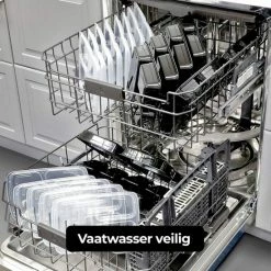 Vershoudbakjes.nl Meal Prep Bakjes Vershouddoos - 10 Stuks - Met 2 Compartimenten - Herbruikbaar -BISSELL-Winkel 550x550 665