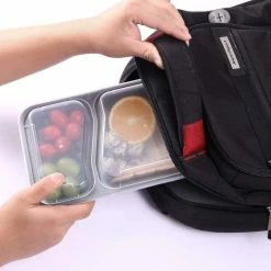 Vershoudbakjes.nl Meal Prep Bakjes Vershouddoos - 10 Stuks - Met 2 Compartimenten - Herbruikbaar -BISSELL-Winkel 550x550 667