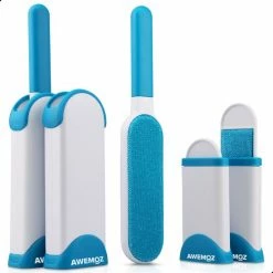 AWEMOZ Pluizenverwijderaar 4 Stuks - Pluizenborstel - Ontpluizer - Kledingroller – Pluizenroller - Kleefroller - Kledingborstel