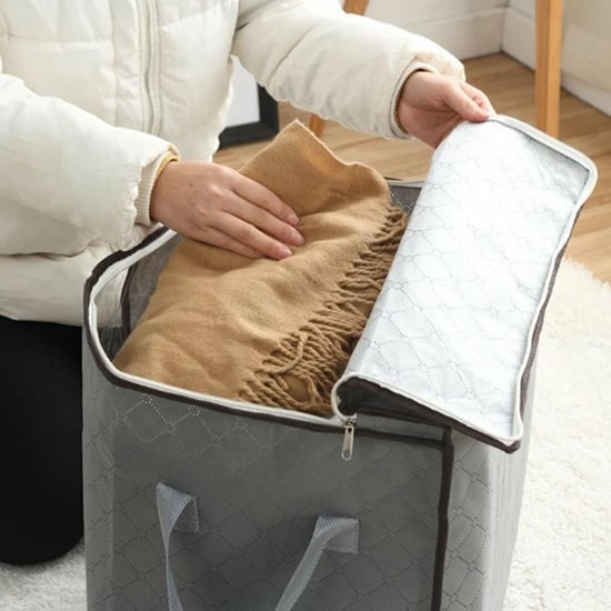 Merkloos Hoogwaardige Opbergtas Voor Kleding – Organizer Voor Dekbed – Opbergzak – Opberger Voor Seizoenskleding – Zak Om Ruimte Te Besparen – Opslag Voor Dekbed En Kleding – Bescherming Voor Kleding – Oplossing Voor Winterjassen 6 Merkloos Hoogwaardige Opbergtas Voor Kleding – Organizer Voor Dekbed – Opbergzak – Opberger Voor Seizoenskleding – Zak Om Ruimte Te Besparen – Opslag Voor Dekbed En Kleding – Bescherming Voor Kleding – Oplossing Voor Winterjassen - Afbeelding 4