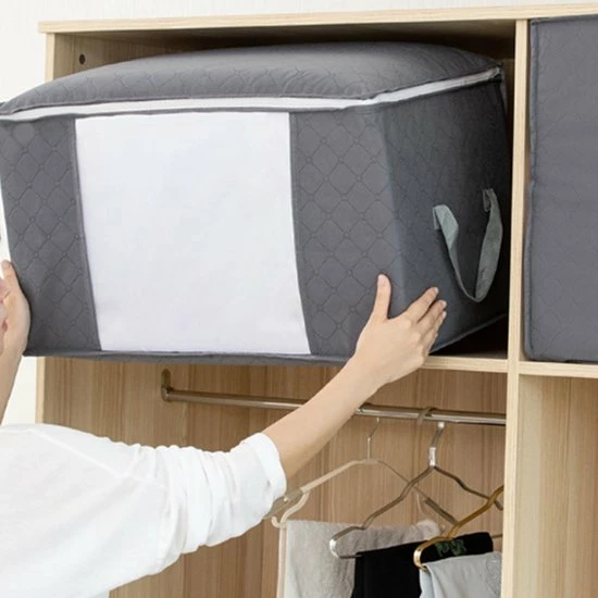 Merkloos Hoogwaardige Opbergtas Voor Kleding – Organizer Voor Dekbed – Opbergzak – Opberger Voor Seizoenskleding – Zak Om Ruimte Te Besparen – Opslag Voor Dekbed En Kleding – Bescherming Voor Kleding – Oplossing Voor Winterjassen 7 Merkloos Hoogwaardige Opbergtas Voor Kleding – Organizer Voor Dekbed – Opbergzak – Opberger Voor Seizoenskleding – Zak Om Ruimte Te Besparen – Opslag Voor Dekbed En Kleding – Bescherming Voor Kleding – Oplossing Voor Winterjassen - Afbeelding 5