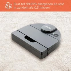 Neato® D10 Intelligente Robotstofzuiger - Echt HEPA-filter En Lasermapping-navigatie - Bediening Via App - 300 Minuten Looptijd Met Automatisch Opladen En Hervatten - Zilvergrijs -BISSELL-Winkel 550x550 727