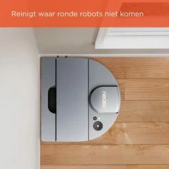 Neato® D10 Intelligente Robotstofzuiger - Echt HEPA-filter En Lasermapping-navigatie - Bediening Via App - 300 Minuten Looptijd Met Automatisch Opladen En Hervatten - Zilvergrijs -BISSELL-Winkel 550x550 728