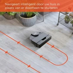 Neato® D10 Intelligente Robotstofzuiger - Echt HEPA-filter En Lasermapping-navigatie - Bediening Via App - 300 Minuten Looptijd Met Automatisch Opladen En Hervatten - Zilvergrijs -BISSELL-Winkel 550x550 734