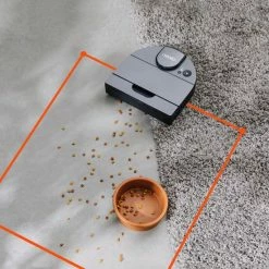 Neato® D10 Intelligente Robotstofzuiger - Echt HEPA-filter En Lasermapping-navigatie - Bediening Via App - 300 Minuten Looptijd Met Automatisch Opladen En Hervatten - Zilvergrijs -BISSELL-Winkel 550x550 736