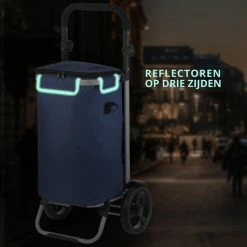 Shoppingcruiser ® ‘Allround’ Boodschappentrolley | Boodschappenwagen Met Koelvak | Afneembare Schoudertas | Waterafstotend | Blauw 17 Shoppingcruiser ® ‘Allround’ Boodschappentrolley | Boodschappenwagen Met Koelvak | Afneembare Schoudertas | Waterafstotend | Blauw -BISSELL-Winkel 550x550 776