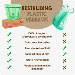 Mr. Green Mind Biozakken 40/45 Liter 60 Stuks Biologisch Afbreekbare Afvalzakken – 55 X 76 Cm - 100% Composteerbare Vuilniszakken - Incl. Dispenser - Gft Afvalzakken 21 Mr. Green Mind Biozakken 40/45 Liter 60 Stuks Biologisch Afbreekbare Afvalzakken – 55 X 76 Cm - 100% Composteerbare Vuilniszakken - Incl. Dispenser - Gft Afvalzakken -BISSELL-Winkel 550x550 836