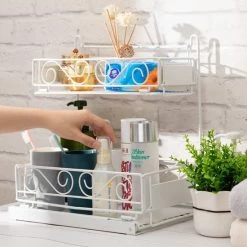 HollyHOME -Keuken Organizer Tweelaags - Aanrecht - Schuiflade - Gootsteenkast Organizer - Aanrecht Organiser - Keukenrek - Kast Organizer - Ladesysteem - Organizer Lade - Multifunctionele - Voor Keuken Badkamer - Wit 10 HollyHOME -Keuken Organizer Tweelaags - Aanrecht - Schuiflade - Gootsteenkast Organizer - Aanrecht Organiser - Keukenrek - Kast Organizer - Ladesysteem - Organizer Lade - Multifunctionele - Voor Keuken Badkamer - Wit -BISSELL-Winkel 550x550 880
