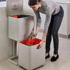 Joseph Joseph Intelligent Waste Prullenbak Totem 2.0 Recycler - 60 L - Stone Wit 27 Joseph Joseph Intelligent Waste Prullenbak Totem 2.0 Recycler - 60 L - Stone Wit -BISSELL-Winkel 550x550 885